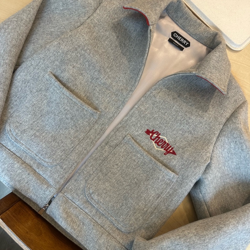 Cherry LA Wool Club Jacket - Picture 8 of 13